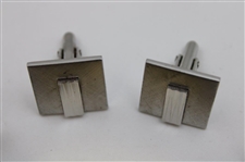 Various Cufflinks, Pins, Belt Buckle & other Golf Theme Items From The Collection of Jacky Cupit