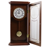 Jacky Cupit Gifted Walnut Bulova Westminster Chiming Clock for 1963 US Open Runner-Up Finish