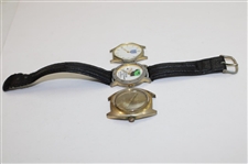 Jacky Cupit's (3) Watches - Charley Pride Fiesta, Gatlin Bros Golf & UHI