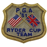 1951 Ryder Cup at Pinehurst Commemorative Bullion Coat Crest