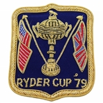 1979 Ryder Cup at Greenbrier Commemorative Bullion Coat Crest