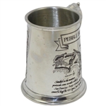 Pebble Beach Golf Links Course Layout/Scorecard Pewter Golf Tankard - Made in England