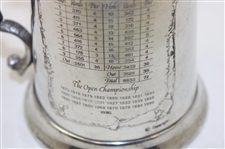 St. Andrews 'The Old Course' Course Layout/Scorecard Pewter Golf Tankard - Made in England