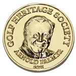 Arnold Palmer Latrobe C.C. 2021 Golf Heritage Society Commemorative Medallion w/Bag