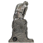 Vintage Bobby Jones Silvered Metal Putting Statue by Weidlich Brothers WB