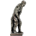 Vintage Bobby Jones Silvered Metal Putting Statue by Weidlich Brothers WB