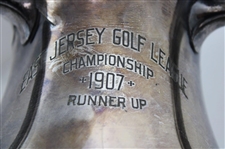 1907 East Jersey Golf League Championship Runner Up Trophy