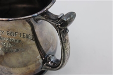 1907 East Jersey Golf League Championship Runner Up Trophy