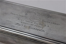 1941 Panama GC Tournament West India Oil Co. Winner  Trophy Box