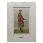 Complete Set Of Vanity Fair Golf Prints 1890-1910 In Original Box
