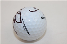Arnold Palmer Signed Pebble Beach Logo Golf Ball JSA ALOA
