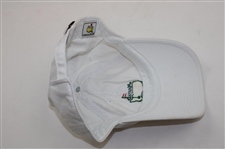 Arnold Palmer Signed Masters Logo White Hat JSA ALOA
