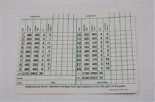 Tom Watson Signed Augusta National GC Scorecard JSA ALOA