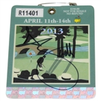 Adam Scott Signed 2013 Masters Tournament SERIES Badge #R11400 JSA ALOA