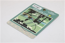 Adam Scott Signed 2013 Masters Tournament SERIES Badge #R11400 JSA ALOA