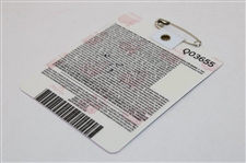 Dustin Johnson Signed 2020 Masters Tournament Series Badge #Q03655 JSA ALOA