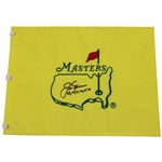 Jack Nicklaus Signed Undated Masters Embroidered Flag w/Years Won JSA ALOA