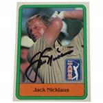 Jack Nicklaus Signed 1981 Donruss Rookie Card JSA ALOA