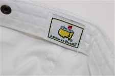 Arnold Palmer Signed 2012 Masters Logo White Hat JSA ALOA