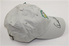 Arnold Palmer Signed 2013 Masters Logo Tan Hat JSA ALOA