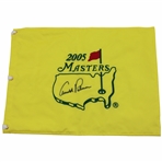 Arnold Palmer Signed 2005 Masters Tournament Embroidered Flag JSA ALOA