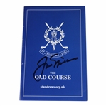Jack Nicklaus Signed St. Andrews Old Course Scorecard JSA ALOA