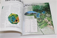 Jose Maria Olazabal Signed 1999 Masters Journal JSA ALOA