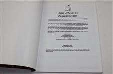 VJ Singh Signed 2000 Masters Players Guide JSA ALOA