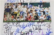 Champion Rory McIlroy & others Multi Signed 2010 Quail Hollow Championship Program - First PGA Tour Win JSA ALOA
