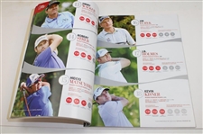 Multi Signed 2015 Tour Championship Program JSA ALOA