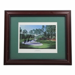 Gary Player Signed Augusta National Golf Club Undulation Print - Framed JSA ALOA