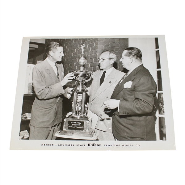 1949 Horton Smith, Herb Graffis & Walter Hagen Wilson Staff Advisory Photo