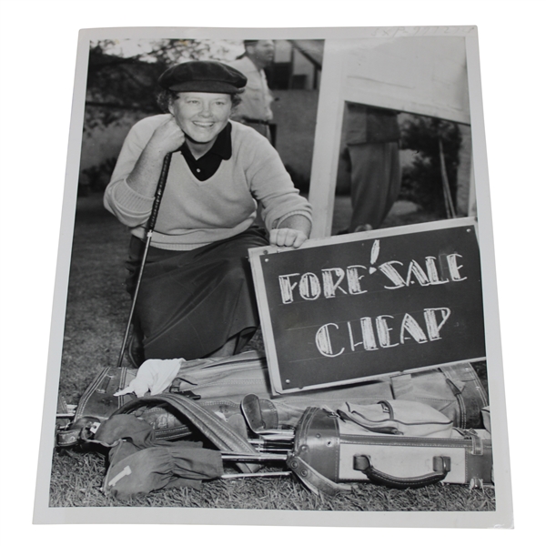 Patty Berg Fore Sale Cheap Wire Photo