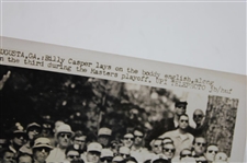 Billy Casper 1970 Masters Wire Photo