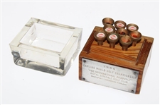 Jacky Cupit's 1966 Carling World Golf Championship Tee Holder