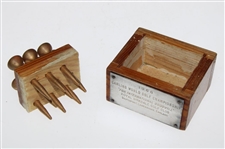 Jacky Cupit's 1966 Carling World Golf Championship Tee Holder