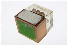 Jacky Cupit's 1966 Carling World Golf Championship Tee Holder