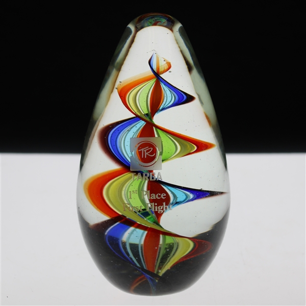 Jacky Cupits Targa 1st Flight 1st Place Glass Trophy