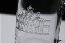 Three (3) Augusta National Golf Club & Masters Logo Glasses - Water, Wine, Coffee