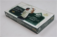 2001 Upper Deck Unopened SP Authentic Green Golf Card Box Set - 4 Cards/Pk - 24 Packs - 915743 - Sealed