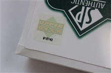 2001 Upper Deck Unopened SP Authentic Green Golf Card Box Set - 4 Cards/Pk - 24 Packs - 915743 - Sealed