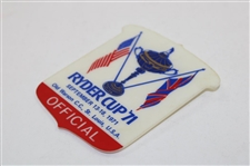 1971 Ryder Cup at Old Warson C.C. Official Badge