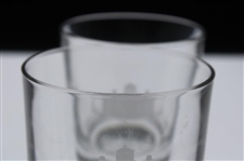 Two (2) Augusta National Golf Club Clubhouse Rocks Glasses