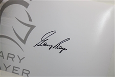 Gary Player Signed Grand Slam Trophy Panoramic 36 1/4x12 Collage JSA ALOA