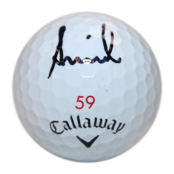 Annika Sorenstam Signed Callaway 59 Logo Golf Ball JSA ALOA