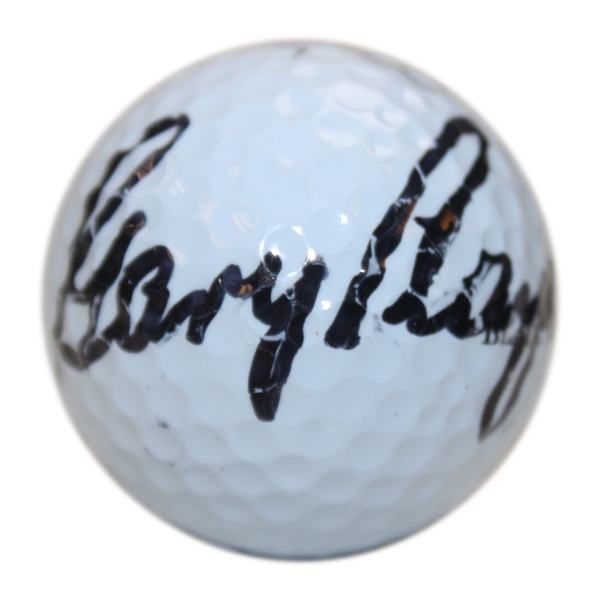 Gary Player Signed Black Knight Logo 1 Golf Ball JSA #AQ58725