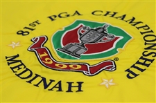 1999 PGA Championship at Medinah Embroidered Pinney Flag - Tiger's Second Major Win