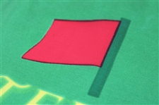Classic 1994 Masters Tournament Emerald Green w/Yellow Logo Center Flag