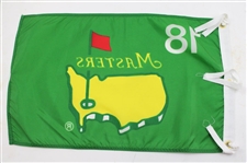 Classic 1994 Masters Tournament Emerald Green w/Yellow Logo Center Flag