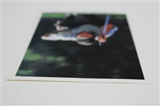 1997 Tiger Woods 'The Eyes Have It' Nike Mini Poster Card - Rare